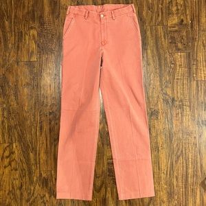 1946 Vintage Brand Nantucket Red Pants 30x32.  INSEAM SHORTENED TO 27 Inches.